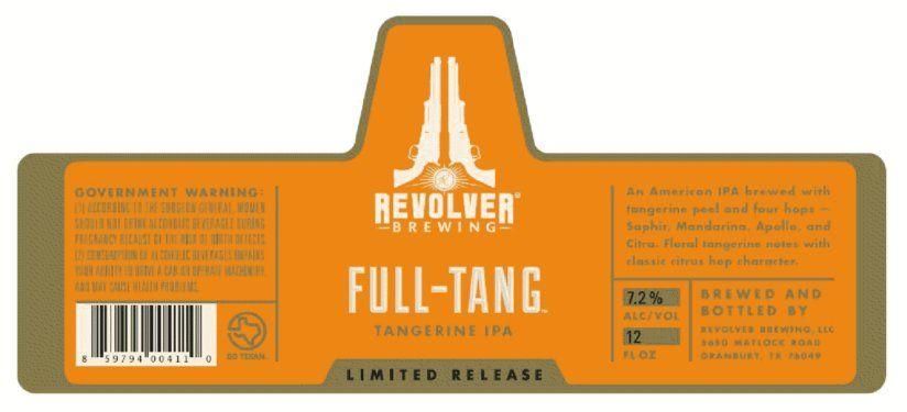 Revolver Beer Logo - Revolver Releases Full Tang For The First Time In Bottles