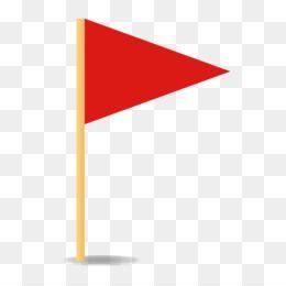 Red Triangle Flag Logo - Free download Triangle Rectangle Red - triangular flag png.