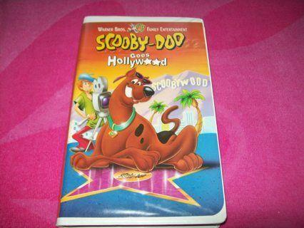 Scooby Doo Goes Hollywood Logo - Free: Scooby Doo Goes Hollywood VHS Tape.com Auctions