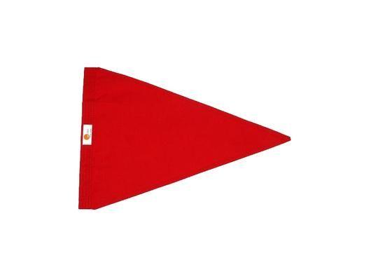 Red Triangle Flag Logo - RELEASE SUNDOT MARINE BURGEE FLAG – Sundot Marine