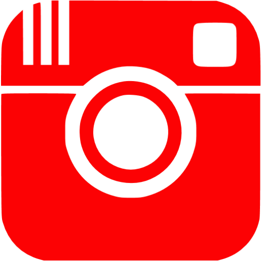 Red Instagram Logo - Red instagram icon - Free red social icons