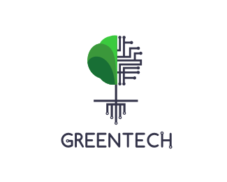 Green Tech Logo - greentech Designed by YandiDesigns | BrandCrowd