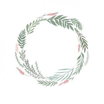 Rustic Wreath Free Flower Logo - Wreath Vectors, Photos and PSD files | Free Download