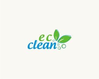 Clean Logo - eco Clean Designed
