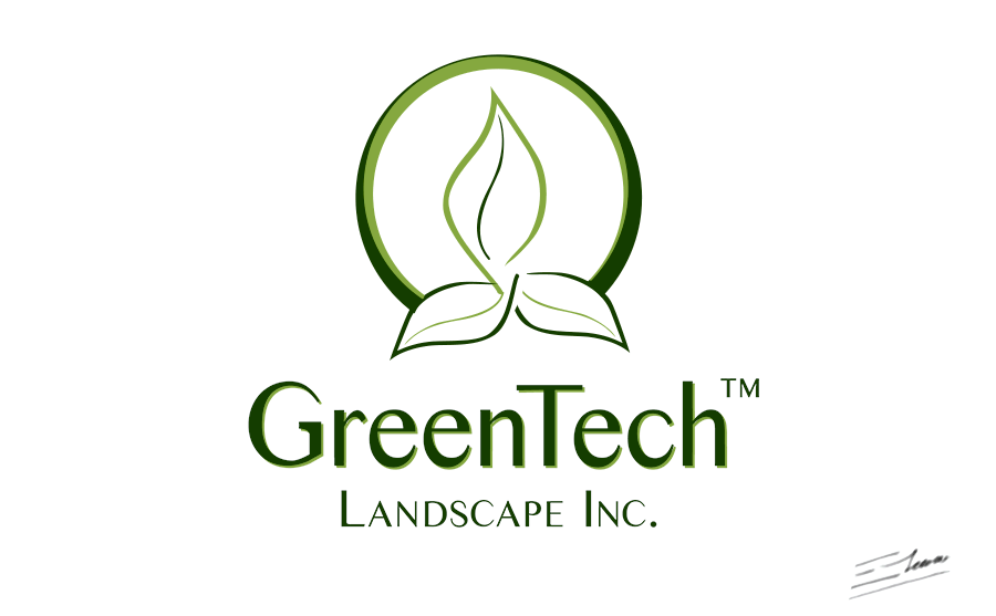 Green Tech Logo - Green Tech Landscape logo ideas - Clean corporate logo design for ...