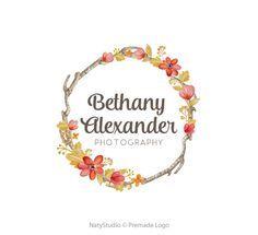 Rustic Wreath Free Flower Logo - 53 Best Favorite Logos images | Business names, Floral logo, Flower logo