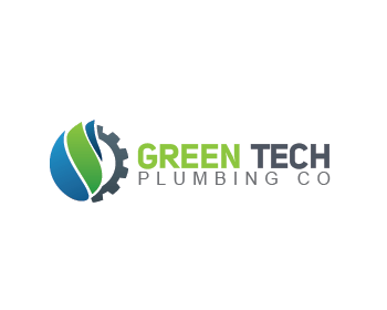 Green Tech Logo - Green Tech Plumbing Co. logo design contest. Logo Designs by luckydesign
