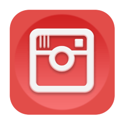 Red Instagram Logo - Red Social Media Icons - Social Media Icons - SoftIcons.com