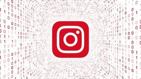 Red Instagram Logo - Editorial Animation: Blue Instagram Logo Stock Footage Video (100 ...