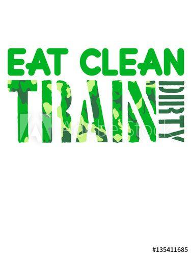 Cool Spike Logo - Eat clean strong text healthy train logo stamp weight spike cool