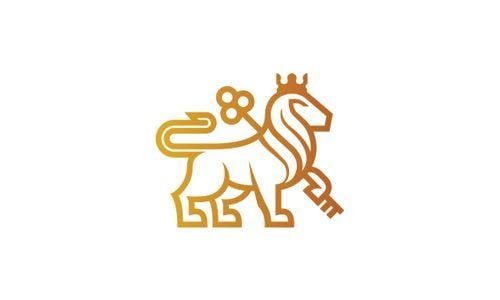 Lion Crown Logo - Logo io