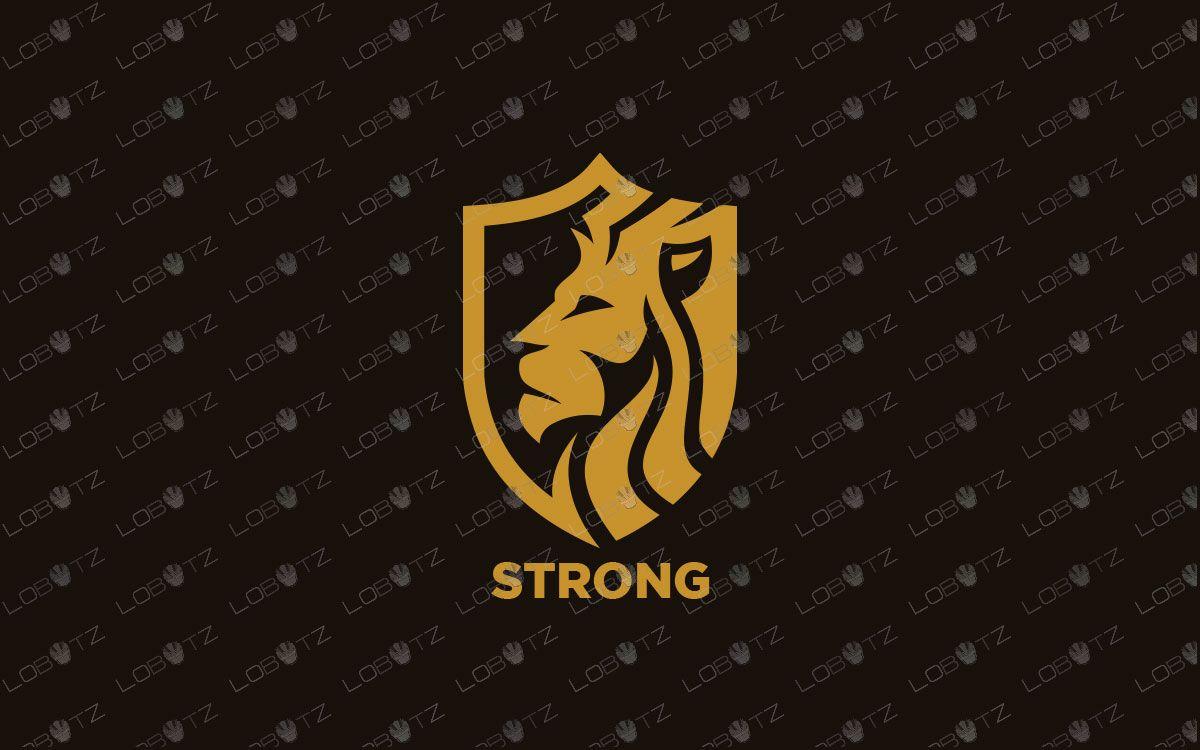 Lion Crown Logo - Lion Crest Logo | Royal Lion Crown Logo For Sale - Lobotz