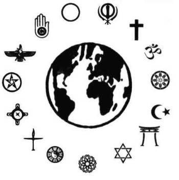 Religion Logo - Symbols of World Religions | Logo Design | Religion, Religious ...