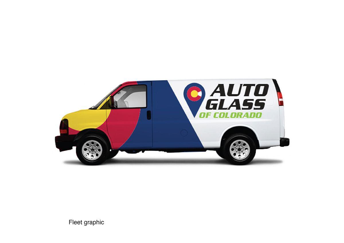 Commercial Auto Shop Logo - Bold, Modern, Shop Logo Design for Auto Glass of Colorado