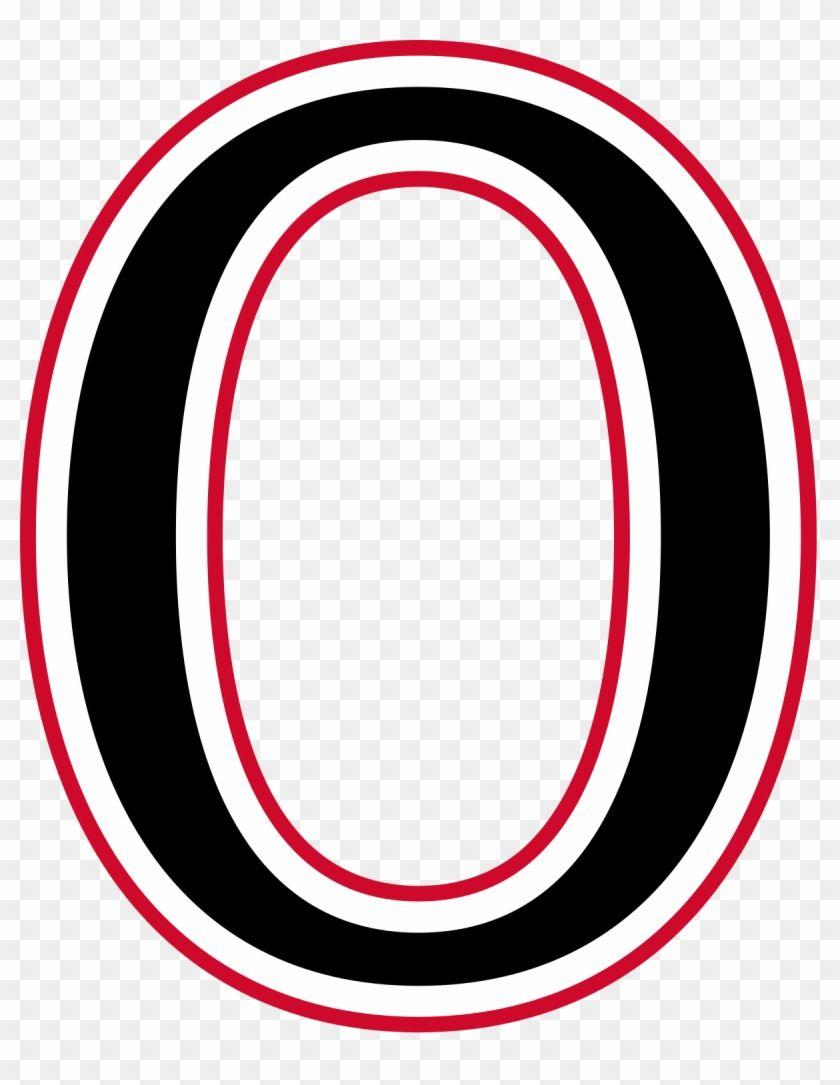 Oval O Logo - Ottawa Senators O Logo Transparent PNG Clipart Image Download
