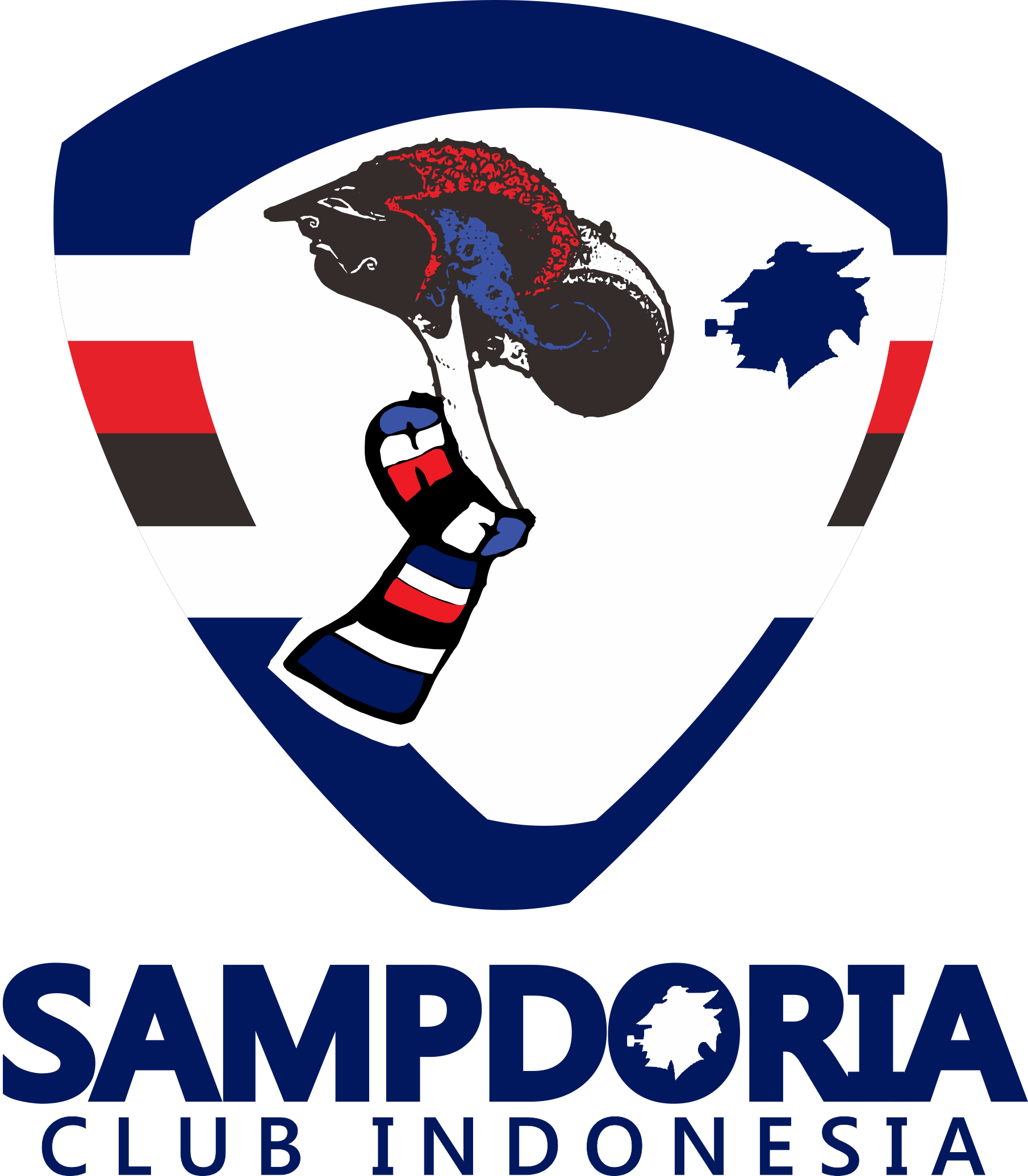 Sampdoria Logo - Logo Sampdoria Club Indonesia (Indosamp). Forza Sampdoria. Club