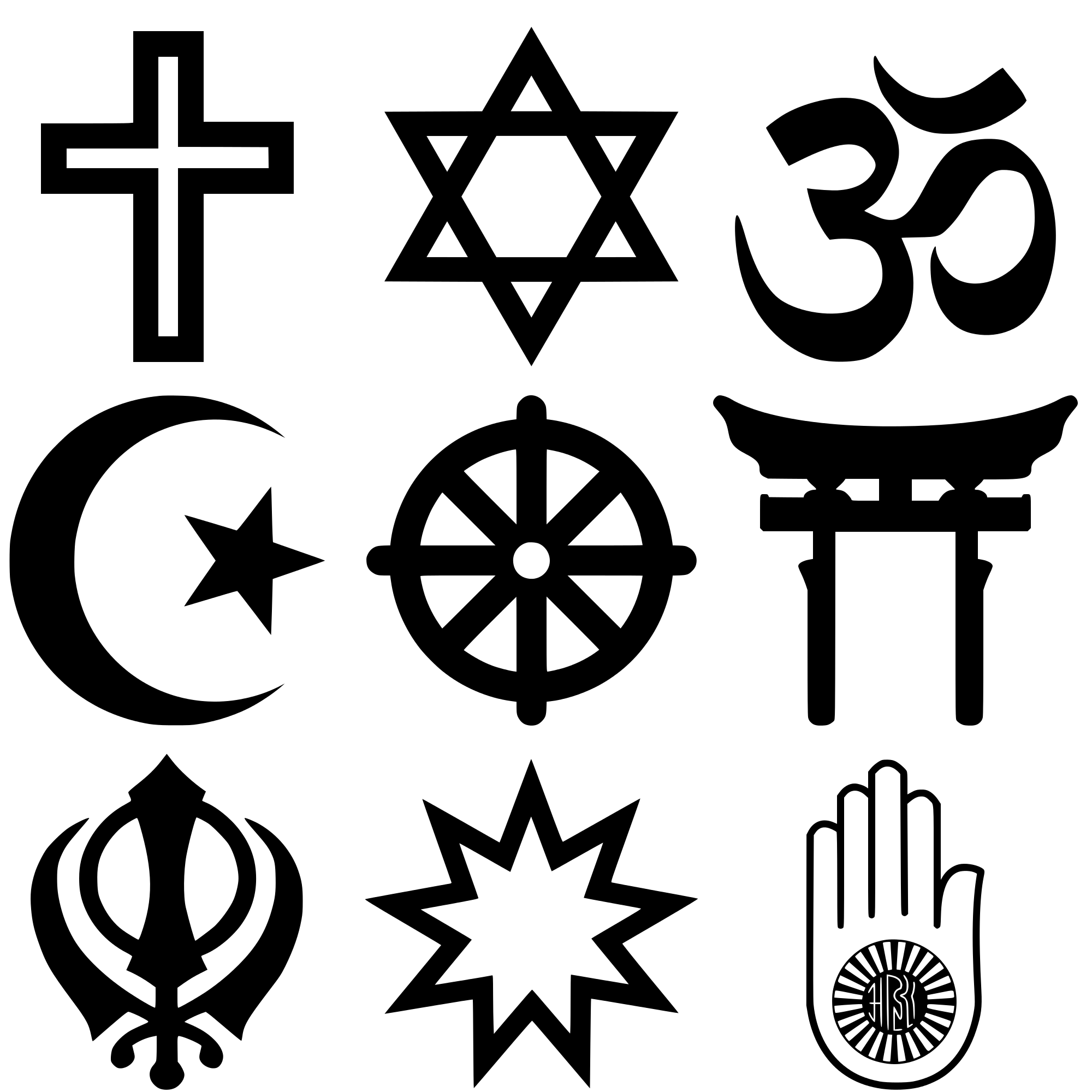 Religion Logo - All religions are not equal
