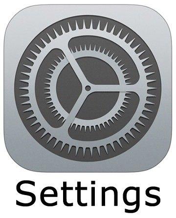 Apple Settings Logo - Setup iPhone L2TP – VPNUK Limited