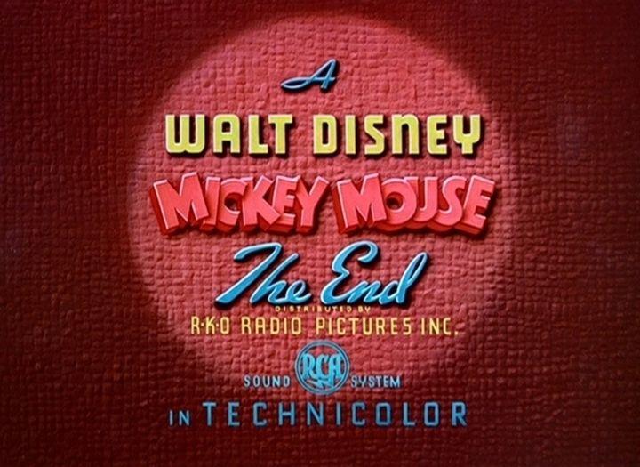 1941 Walt Disney Presents Logo - Lend a Paw (1941) Internet Animation Database