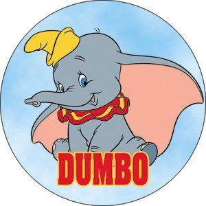 Dumbo Logo - Disney Dumbo With Logo Button B DIS 0221: Toys & Games