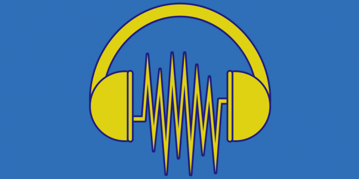 Blue and Yellow Sign Logo - The sound of my tinnitus