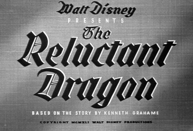 1941 Walt Disney Presents Logo - The Reluctant Dragon (1941)