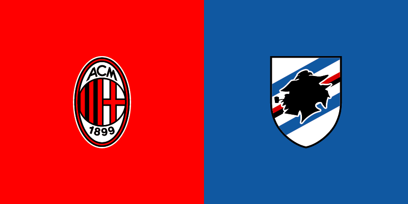 Sampdoria Logo - Match Preview: AC Milan vs Sampdoria + LIVESTREAM! - ACMilanSwiss