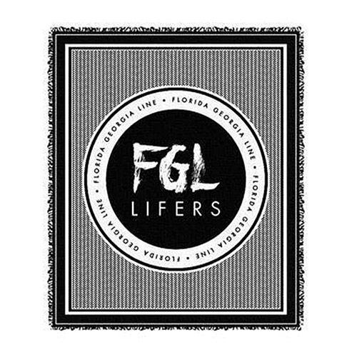Florida Georgia Line Logo - Florida Georgia Line Official Store | Woven FGL Lifers Blanket