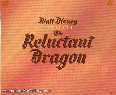 1941 Walt Disney Presents Logo - Disney Studios title card cel Animation Art title card cel of NA ...