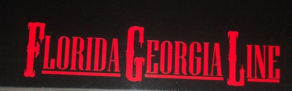 Florida Georgia Line Logo - Florida Georgia Line Logo Music Group Vinyl Decal Sticker Car Window