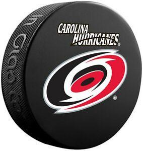Carolina Hurricanes Logo - Carolina Hurricanes Official NHL Logo Souvenir Hockey Puck | eBay