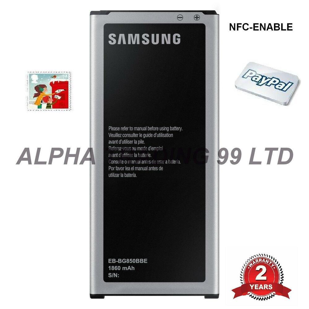 Alpha Battery Logo - Original Replacement high Capacity Battery for Samsung Galaxy Alpha ...