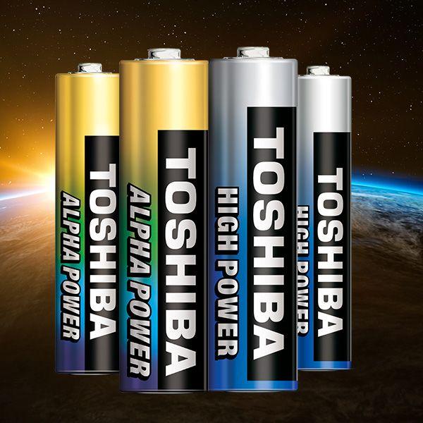 Alpha Battery Logo - Toshiba