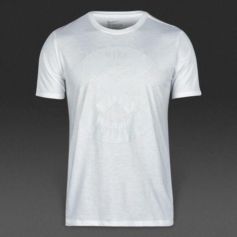 Colorful Clothing Logo - Colorful White Football Mens Nike X Logo Tee Clothing T-Shirts ...
