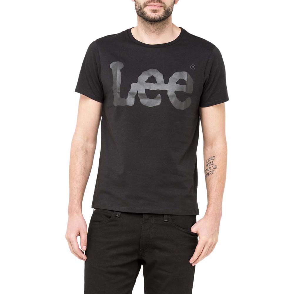 Colorful Clothing Logo - Lee Logo Tee T shirts Black Men´s clothing,Colorful And Fashion ...
