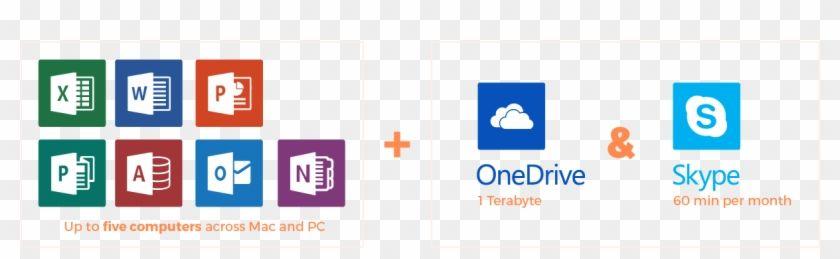 Online Microsoft Excel Logo - Online Subscription Includes Onedrive Storage And Skype - Microsoft ...