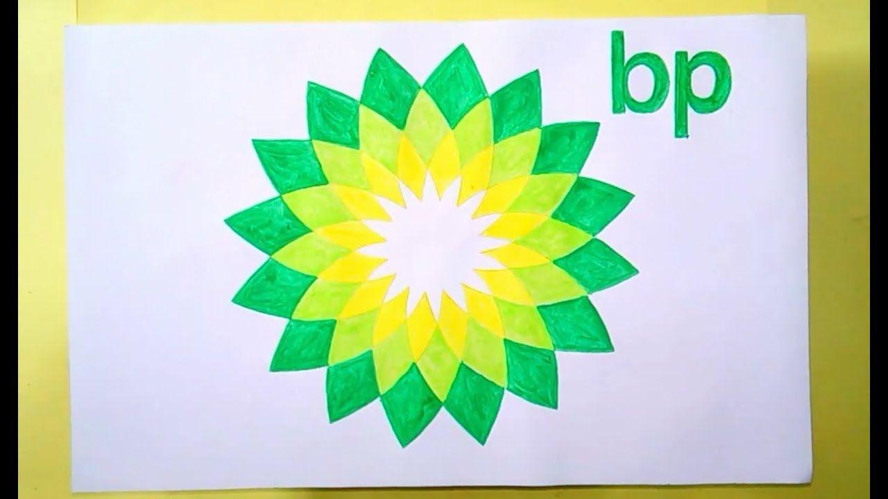 British Petroleum Logo - How to draw the British Petroleum (BP) logo - YouTube