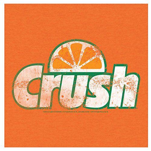 Orange Crush Logo - Amazon.com: Tee Luv Orange Crush T-Shirt - Vintage Crush Soda Logo ...