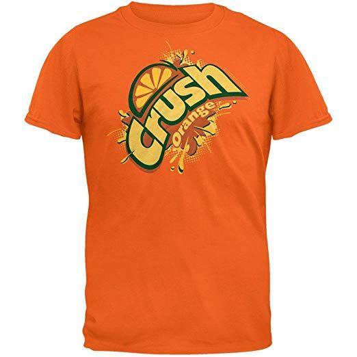 Orange Crush Logo - Amazon.com: Orange Crush - Logo Soft T-Shirt - Medium: Clothing
