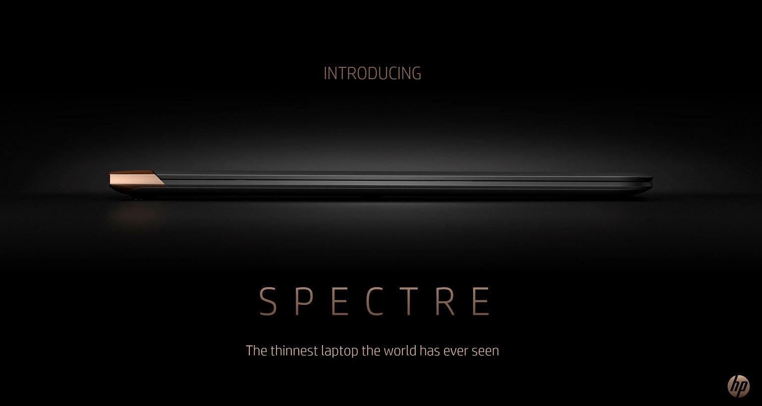 HP Spectre Logo - HP: Spectre 13 Flagship Notebook and new logo announced