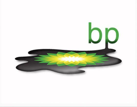 British Petroleum Logo - Redesigned BP Logos Depict the Gulf Oil Slick