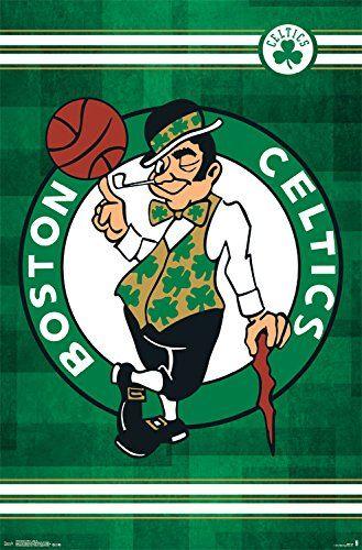 Celtics Logo - Amazon.com: Trends International Boston Celtics Logo Wall Poster ...