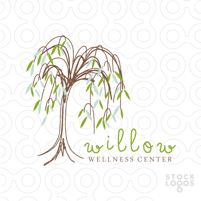Willow Tree Logo - willow tree on logo | Willow Wellness | Midwife stuff | Tree logos ...