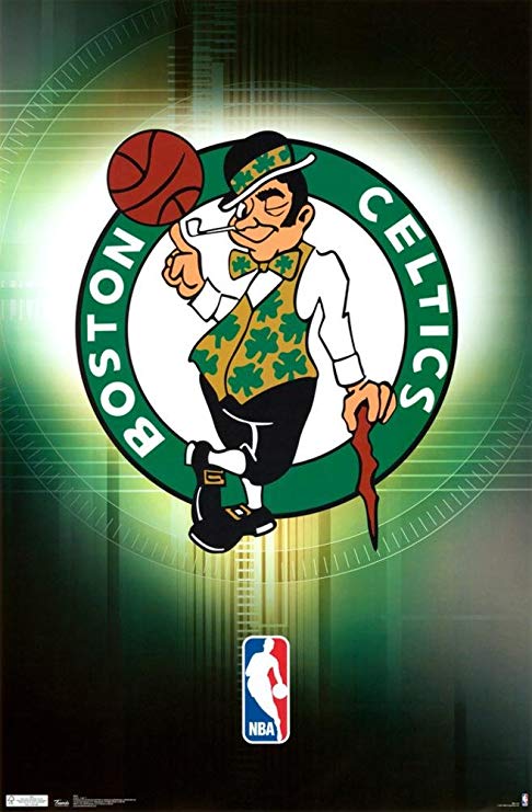 Celtics Logo - Amazon.com: Trends International Celtics Logo Wall Poster Print ...