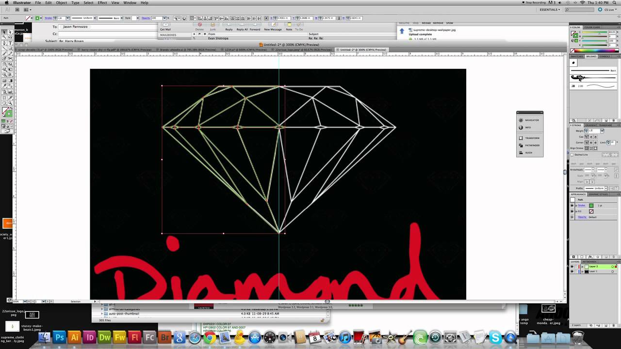 Diamond Supply Co-Logo Logo - How to make the diamond supply co logo Computer