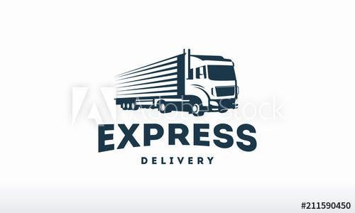 Truck U Logo - Truck logo designs template vector, cargo logo, delivery, Logistic