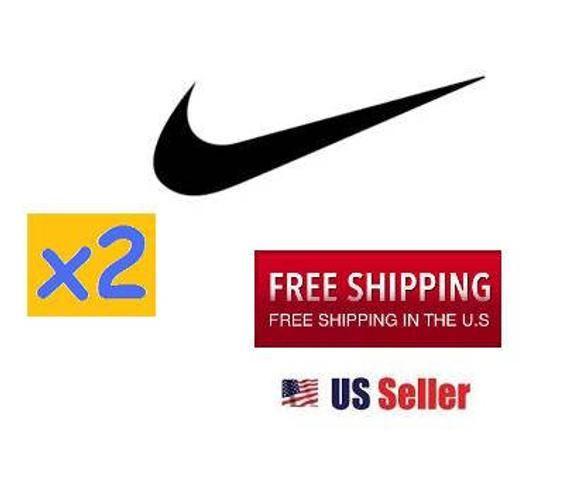Truck U Logo - 2 - Nike Swoosh Logo Sticker Decal good for Car Truck Laptop Window. Sticks  to any clean smooth surface
