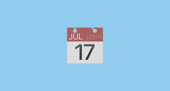 Calender Emoji Logo - 