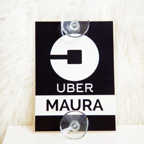 Uber Window Logo - Uber Lyft Logo Trade Dress Window Sign with Name