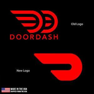 Uber Window Logo - DoorDash Window Sticker car vinyl truck decal ride share Uber Lyft ...